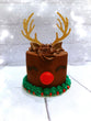 Reindeer Chocolate Cake